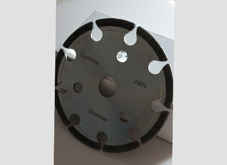 Electroplated Diamond Grinding Wheel Used On Chain Saw Sharpening Machine
