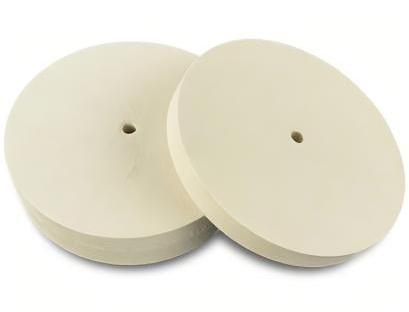 Wool felt polishing wheel